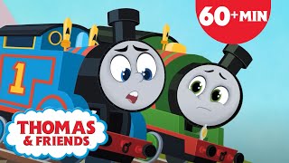 Learning from Friends  Thomas amp Friends All Engines Go  60 Minutes of Kids Cartoon [upl. by Saundra824]