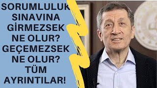 Sorumluluk Sınavına Girmezsek Ne Olur Geçemezsek Ne Olur Sınıfta Kalırmıyız Sorumluluk Sınavı [upl. by Lirpa]