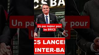 Les BRICS lancent leur système interbancaire Le dollar menacé [upl. by Kauslick]