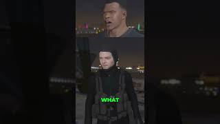 Gta v cutscenes Stolen Super Weapon The High Stakes Score shorts [upl. by Assillem741]