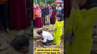 Pembangunan Masjid FF youtuber youtuber youtube youtubeshorts berkah mesjid [upl. by Selimah]