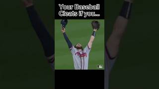 Your baseball cleats if you…viral edit fy mlb baseball fypシ nfl [upl. by Dotty]