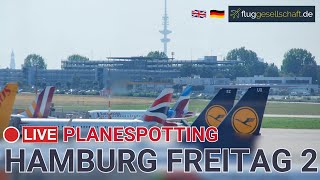 Flughafen Hamburg Livestream Freitag 2092024 Teil 2  Nachmittag  Abend [upl. by Leavy]