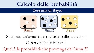 Teorema di Bayes [upl. by Rorrys]