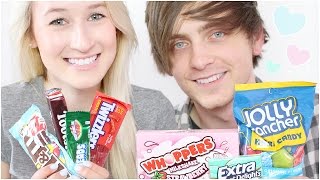 Trying American Candy With My Boyfriend  sophielouisebeauty [upl. by Rochelle]