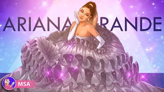 Ariana Grande How She Became a Superstar An Animated Epic [upl. by Tirreg]