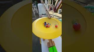 Marble Run ☆ HABA Wave Slope amp Funnel amp Wooden Course 4 [upl. by Oigufer]