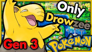 Can I Beat Pokemon Fire Red with ONLY Drowzee 🔴 Pokemon Challenges ► NO ITEMS IN BATTLE [upl. by Dnalon993]