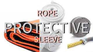 UHMWPE Rope Protective Sleeve [upl. by Irelav]