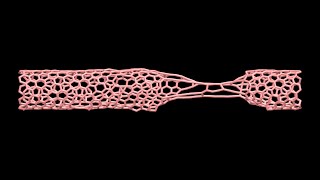 LAMMPS tutorials  Pulling on a carbon nanotube  Breakable bonds [upl. by Gnilyarg]