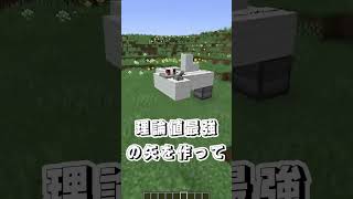 理論値最強を作ってくださいと言われたときどんなの作る？【マイクラ】 minecraft [upl. by Iatnohs994]