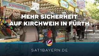 Nach Angriff in Solingen Neues Sicherheitskonzept für Kirchweih in Fürth [upl. by Neliac]