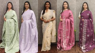 NOIL KOTA SAREES COLLECTIONS  𝐆𝐋𝐈𝐓𝐙𝐈𝐍𝐃𝐈𝐀 FASHION 🤩🥰👌 [upl. by Ing480]