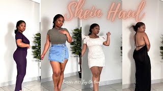 VLOGMAS Day 2 Shein Haul Summer 2023 Try On Haul [upl. by Lorien393]