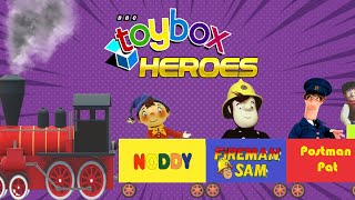 BBC Toybox Heroes Postman Pat Noddy Fireman Sam [upl. by Cross]