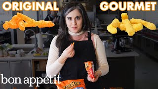 Pastry Chef Attempts To Make Gourmet Cheetos  Bon Appétit [upl. by Alor]