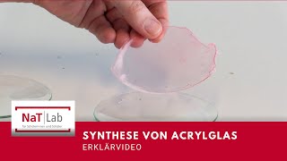 Erklärung zur Synthese von Acrylglas Radikalische Polymerisation [upl. by Oijres]