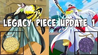 Legacy Piece Update 1 SHOWCASESNEAKS [upl. by Eniamrahs644]