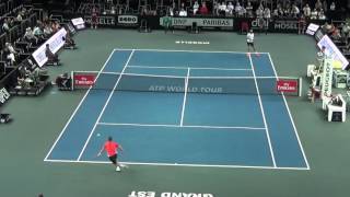 MOSELLE OPEN 2016  BENOIT PAIRE VS VINCENT MILLOT  1ER TOUR [upl. by Rosinski620]