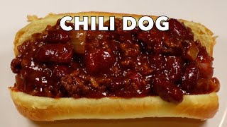 Chili Dog Recipe  Chili Con Carne Recipe [upl. by Suolevram]