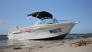 Quintrex Fishabout 490 Review with 75HP Etec [upl. by Venn]