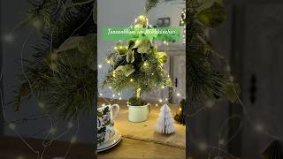 Tannenbaum schnell selber binden diy christmas weihnachten christmastree xmas [upl. by Viquelia398]