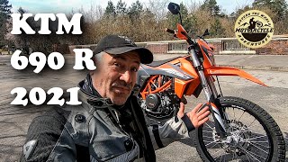 KTM 690 Enduro R  2021  Can You Travel With This Motorcycle [upl. by Dorfman]