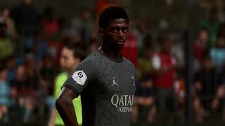 Gameplay FC 24  Stade de Reims  Paris SaintGermain  Ligue 1  20242025 [upl. by Acinnor]