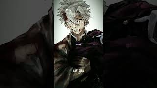 GENYA Death 😞😔anime demonslayer kny sanemi genya edit shorts [upl. by Oirasec]