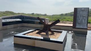 DDay Navy Combat Demolition Unit monument on Omaha Beach [upl. by Anyt991]