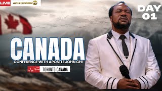 CANADA CONFERENCE BROADCAST WITH APOSTLE JOHN CHI DAY 1 10052024 [upl. by Fulvia]