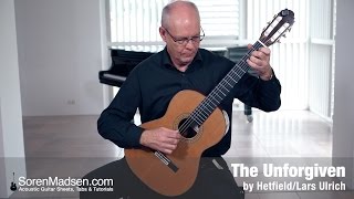 The Unforgiven by Metallica  Danish Guitar Performance  Soren Madsen [upl. by Dadivitan]