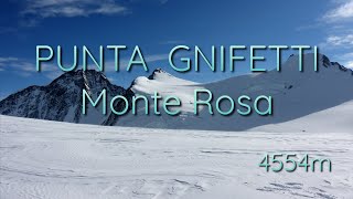 Punta Gnifetti  Monte Rosa I My first 4000er [upl. by Neladgam]