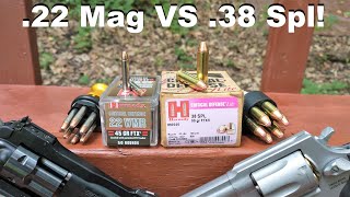 Low Recoil Need 22 Mag or 38 Special Hornady Critical Defense Ballistic Test [upl. by Ahsilav]