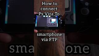 Connect Ps Vita to the Smartphone via FTP shorts psvita psp [upl. by Jezabel]