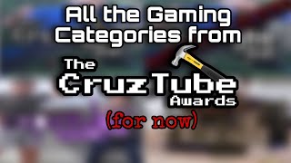 All The Gaming Creator Categories From The CruzTube Awards [upl. by Artapoelc]