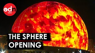 Inside Mindblowing Las Vegas Sphere Venue with Stunning Spectacle [upl. by Able73]