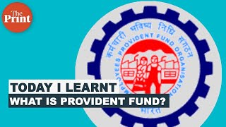 What is Provident Fund [upl. by Hatokad552]