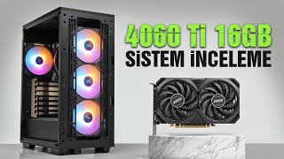 1 Dolar 3370 TL  RTX 4060 Ti 16GB ve DDR5 SİSTEM İnceleme Rehberi 🔥 [upl. by Elburr]