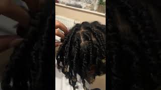 Starting His Locs dreadlocstyles locjourney [upl. by Reeba167]