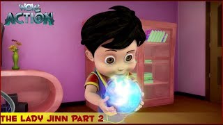 Vir  The Robot Boy  The Lady Jinn Part 2  3D Action shows for kids  WowKidz Action [upl. by Seniag277]