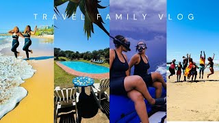 Travel VLOG Family Holiday to Durban Snorkelling amp Swimming in the rain Premier Resort Cutty Sark [upl. by Nared]