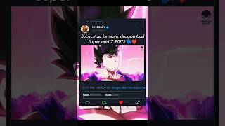 KAKAROT SON kakarot gohan beast anime dbs goku vegeta animeedit edit dbz trending dbs [upl. by Ahsea]