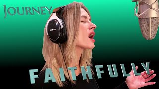 Journey  Faithfully  Cover  Kati Cher  Ken Tamplin Vocal Academy [upl. by Forbes875]