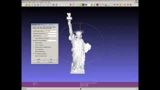 Preprocesado y partición de modelos 3D para imprimir con Meshlab y Netfabb [upl. by Ange813]