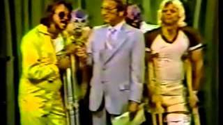 Jimmy Hart rallies destructing First Family 71881 Classic Memphis Wrestling Heels [upl. by Otrebtuc]