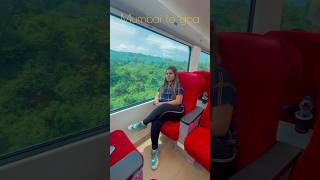 Mumbai to Goa best scenic train journey in Maharashtra vistadome train [upl. by Parnell302]