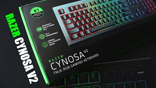 UNBOXING  RAZER CYNOSA V2 [upl. by Noterb]