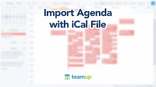 Conference Agenda Builder and Meeting Scheduler Tutorial Add Agenda from iCal Feed [upl. by Marcela111]