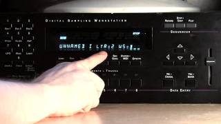 Ensoniq EPS 16 Sampling Tutorial 2 [upl. by Nosloc]